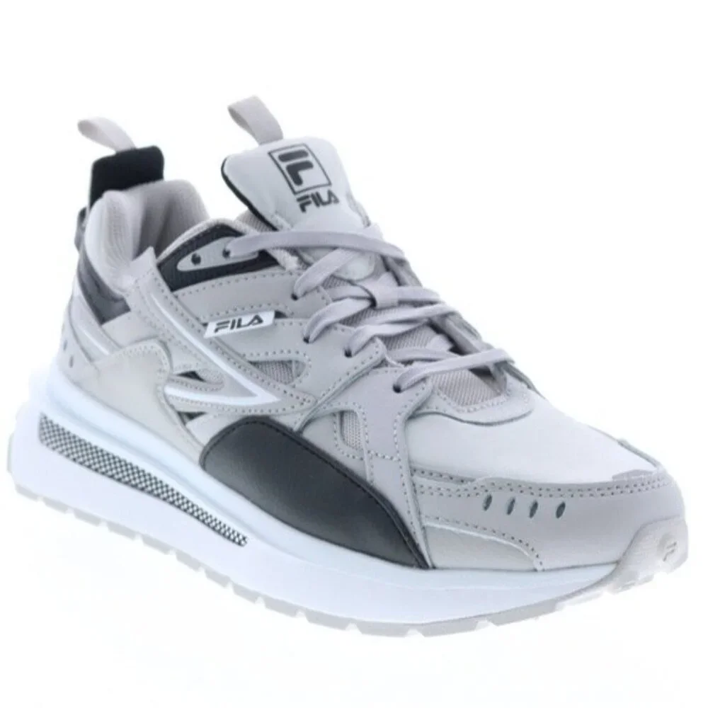 Fila Gray White Sneakers Shoes Size 10